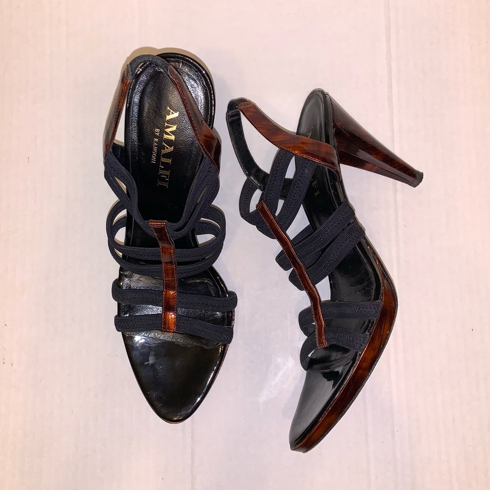 Amalfi by Rangoni Strappy Slingback Heels Size 10